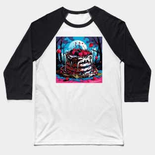 Black Forest Cake Pop Art 2 Baseball T-Shirt